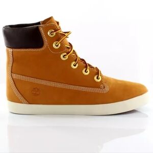 Timberland "Glastenbury 6 Inch" Wheat Nubuck Leather Boots | Women's Size 7.5